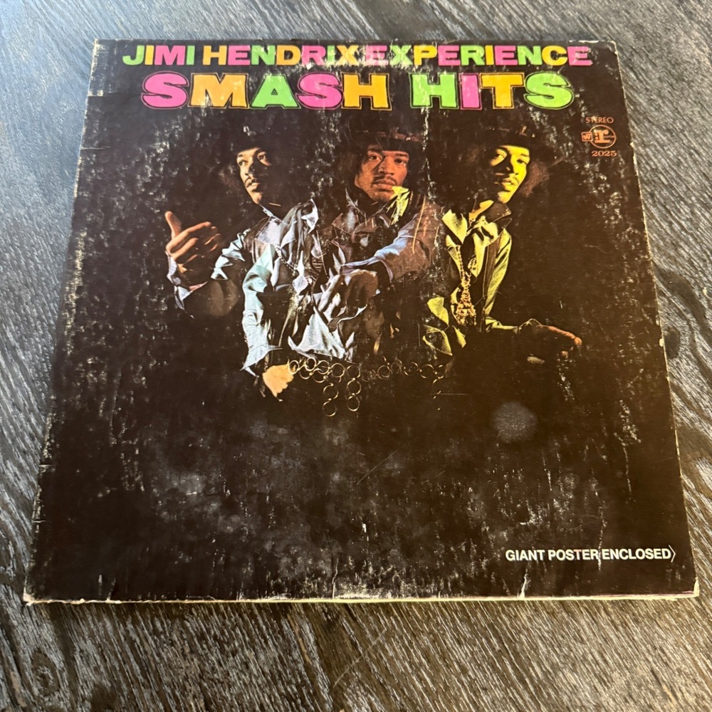 Jimi Hendrix Experience Smash Hits LP Reprise MS 2025 Stereo Rock Classic